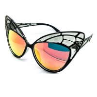 Lunettes de soleil KISS® - CAT EYE mod. BUTTERFLY - mode femme EXTRAORDINAIRE vintage rockabilly