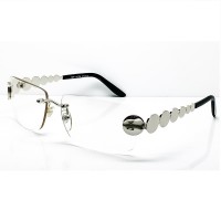 Occhiali neutri KISS® RIMLESS - stile MATRIX SMITH - montatura da vista CULT MOVIE uomo donna LEGGERI vintage