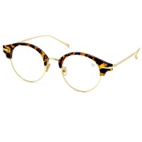 Lunettes neutres KISS® - MyRetro PREMIUM mod. BELLEVILLE - Monture optique RONDE homme femme VINTAGE