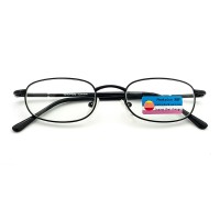 KISS® PHOTOCROMATIC Brille - Metallic mod. TWISTER - runde scheibenförmige VINTAGE Mann Frau CULT