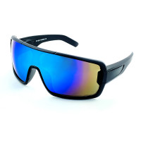 Lunettes de soleil sport KISS® mod. SHARK UV400 - Ski Cyclisme Pêche Course Escalade - Masque MULTI-USAGES Unisexe