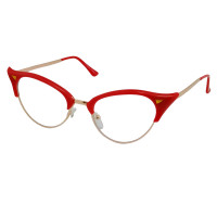 Neutral glasses KISS® - CAT EYE mod. EXPLOSIVE - optical frame WOMAN fashion vintage DIVA